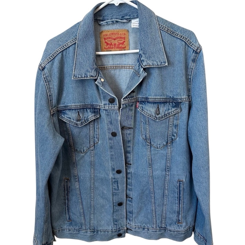 Levi's Trucker Denim Jean Jacket Men's XL 72334